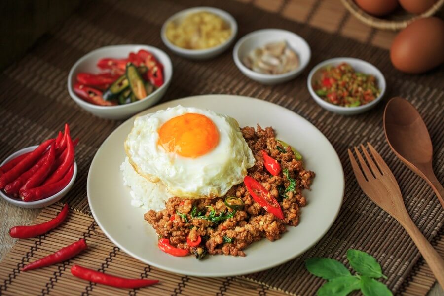 ผัดกะเพรา 